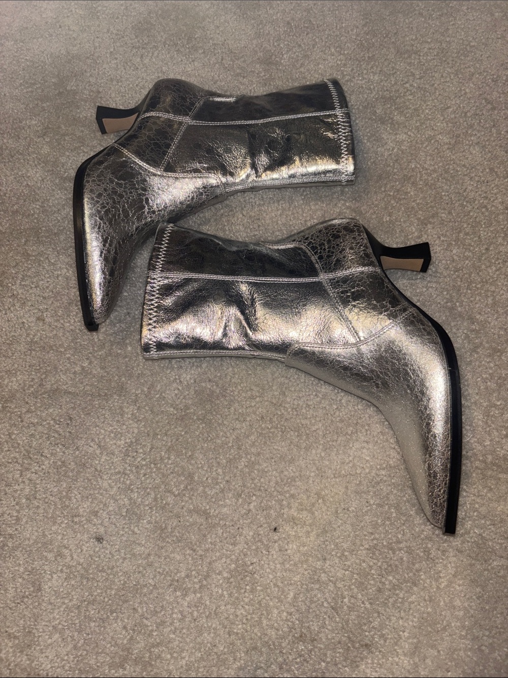 Silver Booties - Picture 2 of 5